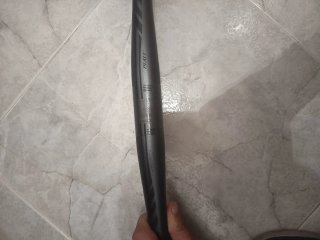 Manillar Plano de Carbono