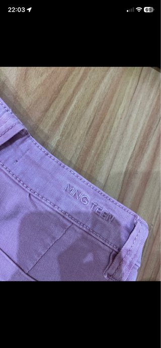 Pantalón vaquero rosa