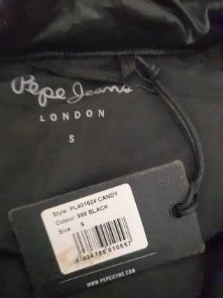 Chaqueta Acolchada Negra Pepe Jeans