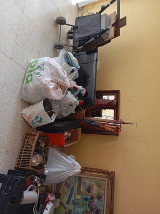Lote de objetos antiguos variados