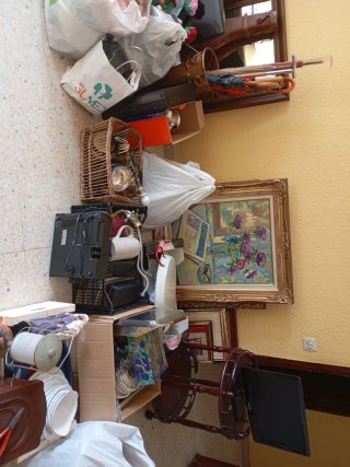 Lote de objetos antiguos variados