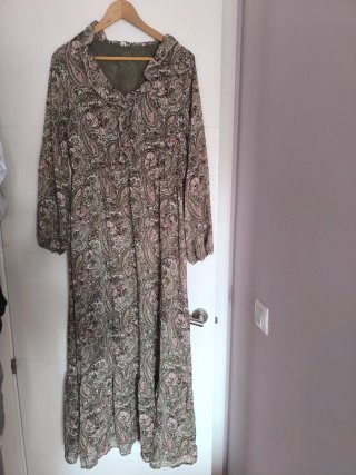 Vestido Largo Estampado