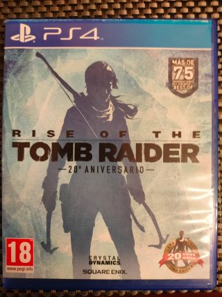Rise of the Tomb Raider 20º Aniversario PS4