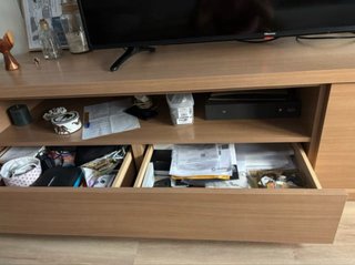 Mueble de TV de madera