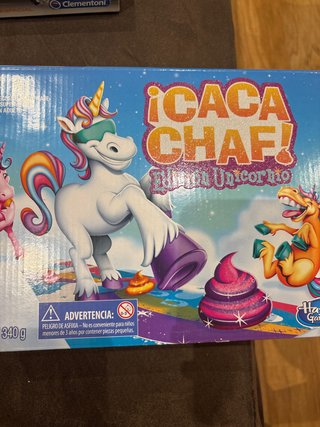 Juego de mesa ¡Caca Chaf! Edición Unicornio