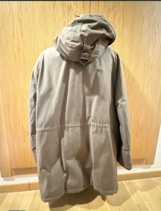 Parka de invierno verde oliva