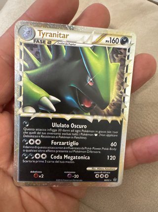 Carta Pokémon Tyranitar 88/95 FASE 2