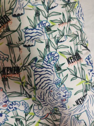 Shorts Kenzo Paris Stampa Jungle