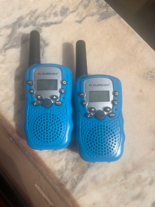 2 Walkie Talkies Floureon Azules