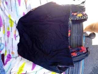 Abrigo Zara Multicolor Talla S