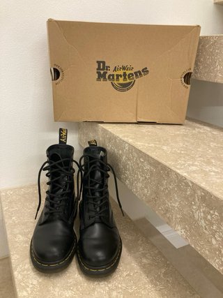 Stivaletti Dr. Martens in pelle neri