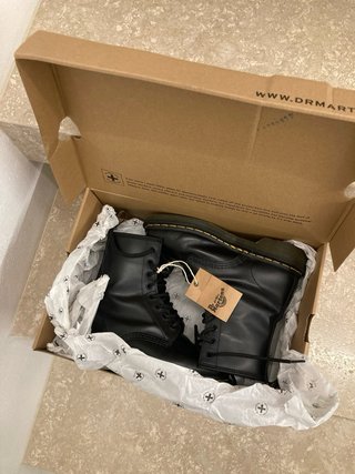 Stivaletti Dr. Martens in pelle neri