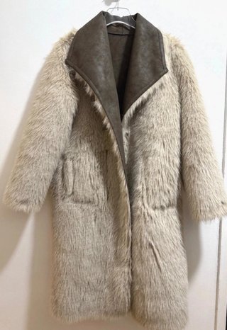 Abrigo Reversible Zara Talla XL
