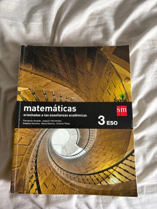 Matemáticas orientadas a las enseñanzas académi...