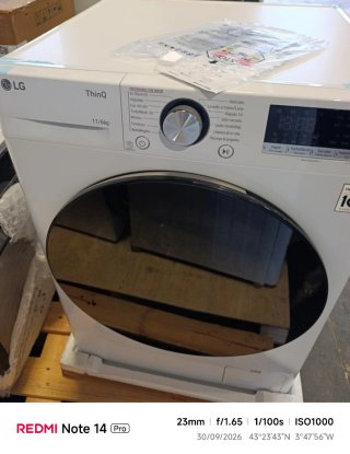 Lavadora LG ThinQ 11/6kg
