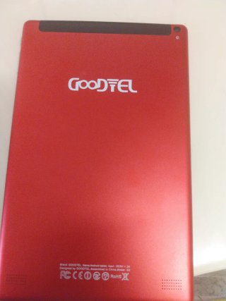 Tablet Goodtel G3 con Funda Roja