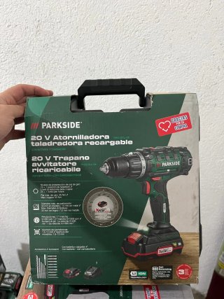 Atornilladora Taladradora Parkside 20V