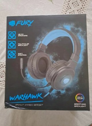 Auriculares Gaming Fury WarHawk PC COMO NUEVO