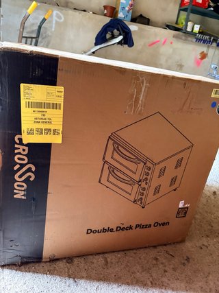 Horno Pizza Crosson Doble Deck