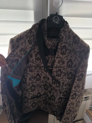 Traje de Novio Estampado