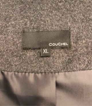 Chaquetón de paño gris Couchel