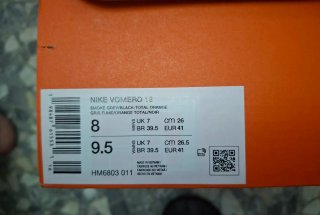 Zapatillas nike vomero 18 de hombre 41