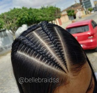 Trenzas de Corona con Abalorios