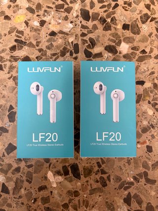 2 LUVFUN LF20 Auriculares Inalámbricos Blancos