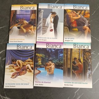 15 novelas colección Bianca