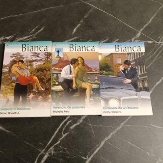 15 novelas colección Bianca