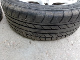 2 Llantas Traseras con Neumáticos Smart 450