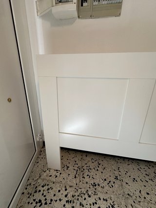 Cabecero Blanco Madera