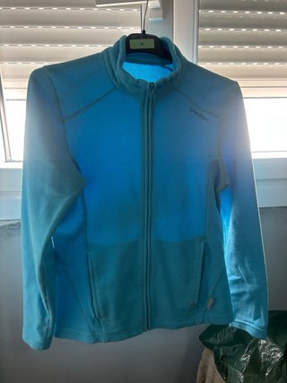 Chaqueta polar Quechua azul talla M