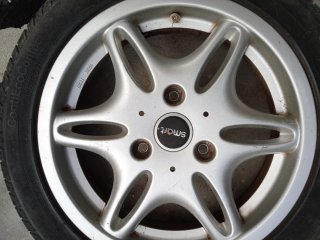 2 Llantas Delanteras Smart 450
