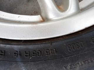 2 Llantas Delanteras Smart 450