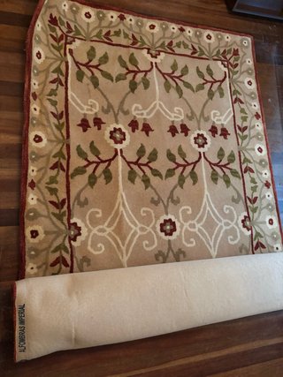 Alfombra Imperial Beige y Multicolor