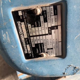 Polipasto DEMAG 80kg 380V Trifásico
