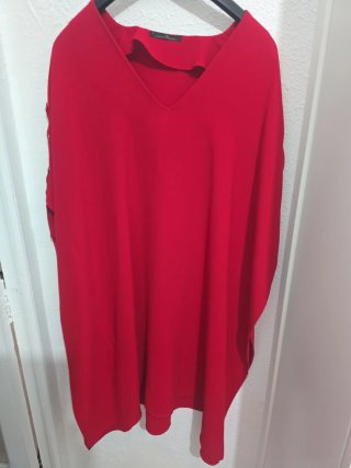Vestido Rojo Carolina Herrera