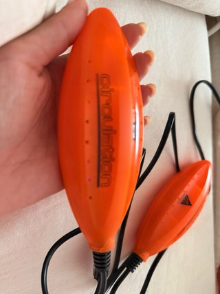 Secador de botas naranja