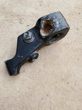 Soporte Maneta Freno Tambor Yamaha SR 250