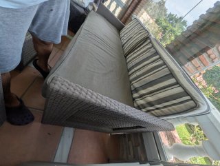 Muebles de jardín ratán