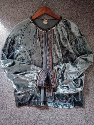 Chaqueta fiesta terciopelo talla L