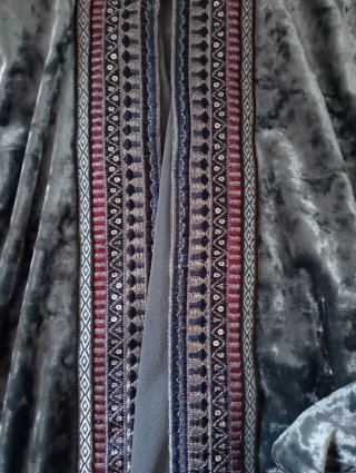 Chaqueta fiesta terciopelo talla L