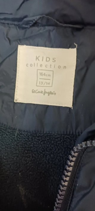 Chaqueta acolchada infantil T.13