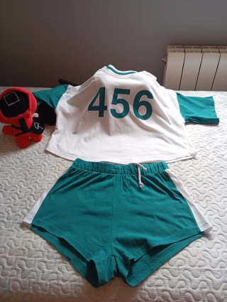 Pijama Verano Juego del Calamar