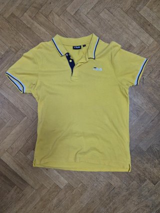 Polo Fila Amarillo Talla L