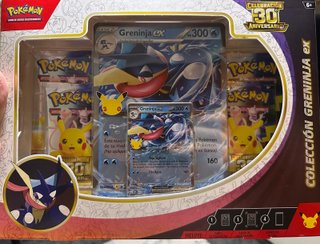 Coleccion Pokemon Greninja EX TCG 30 Aniversario
