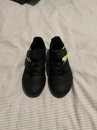 Botas de fútbol de niños Kipsta talla 31