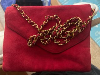 Cartera Bandolera Gucci Vintage Roja