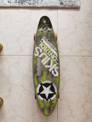 Skate Mini Estilo Militar